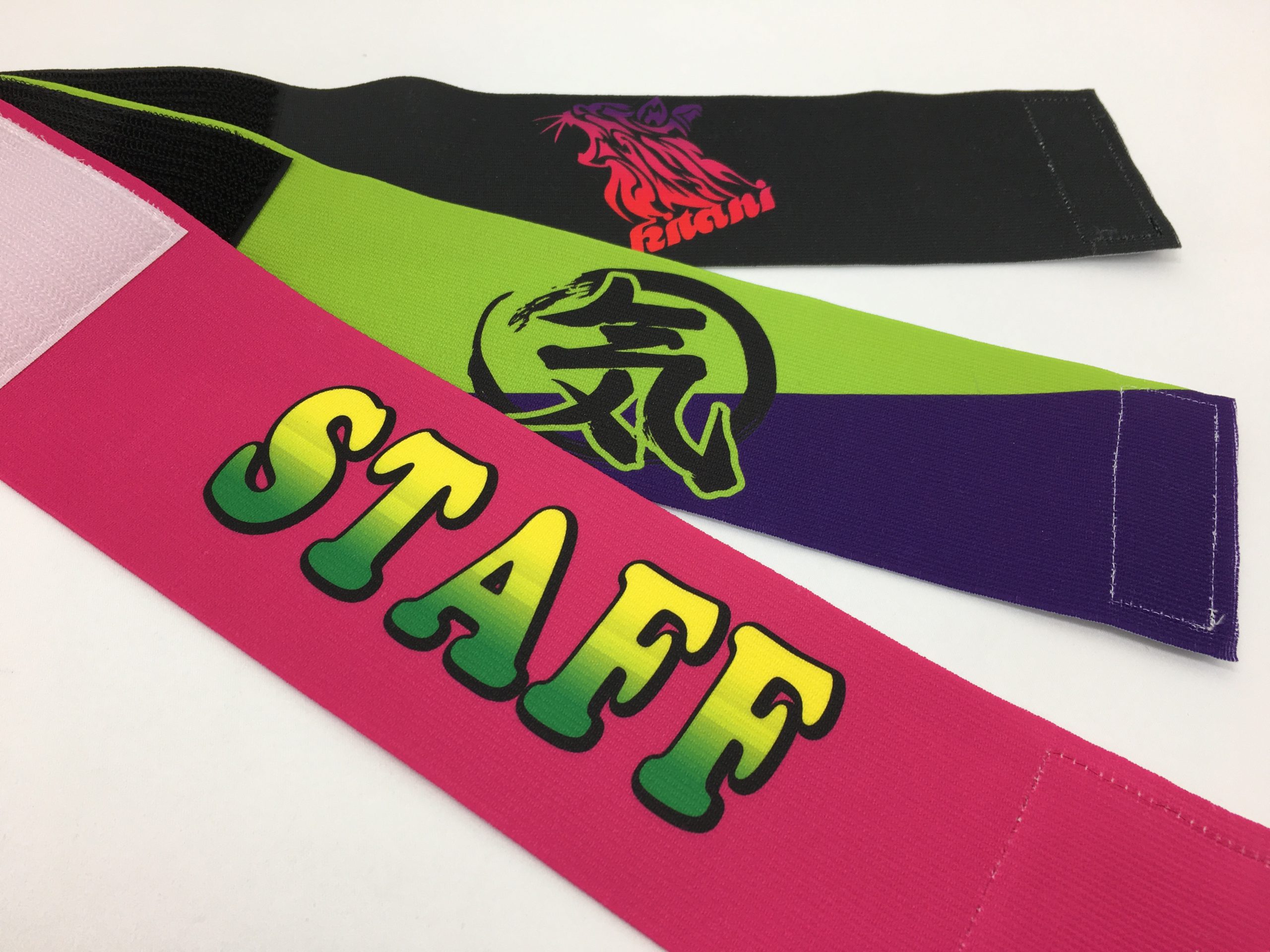 オリジナル 腕章 製作所 腕章オリジナル30本[デザイン ロゴ 文字 プリント クリップ レギュラー